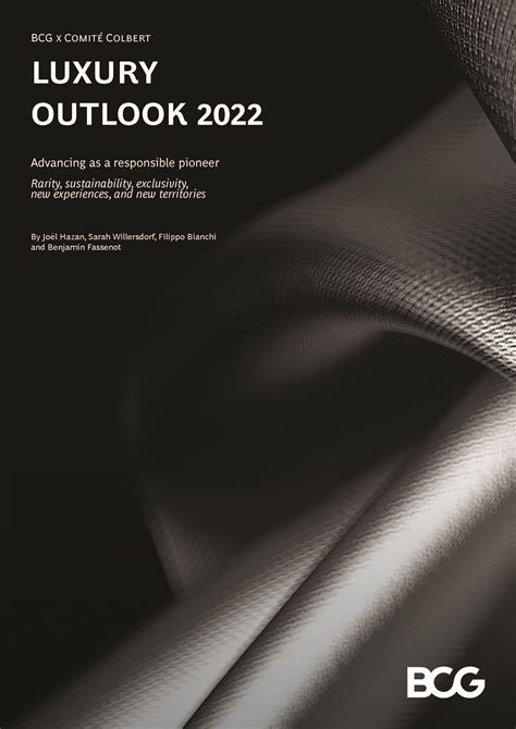 BCG x Comité Colbert LUXURY OUTLOOK 2022 